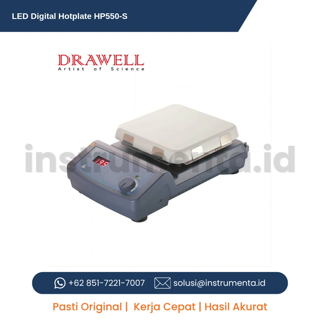 Distributor Resmi LED Digital Hotplate HP550-S Ready Stock Indonesia